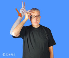 Signe Comprendre Signe pour COMPRENDRE – Lexique de la langue des signes, Fédération ...