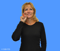 Foto für die Gebärde SEX – Gebärdensprachelexikon Gehörlosenbund